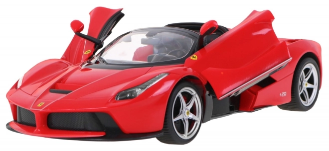 Ferrari LaFerrari Aperta RASTAR model 1:14 Bil med fjernbetjening + 2,4 GHz fjernbetjening – Rød