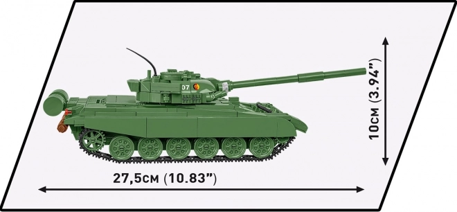 COBI 2625 Væbnede Styrker T-72 (DDR/SOVIET), 1:35, 680 k, 1 f