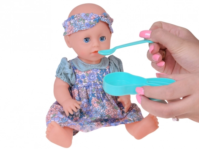 Samling af gummidukke baby
