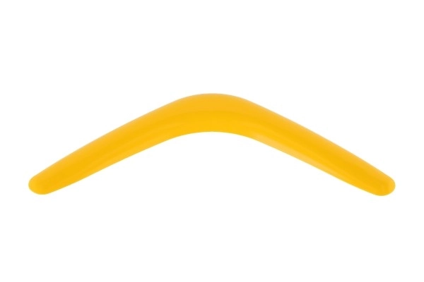 Boomerang plast 28cm 3 farver