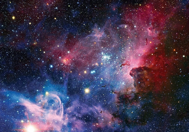Puzzle Galaxy: Infrarødt blik på Carina-tågen 500 brikker