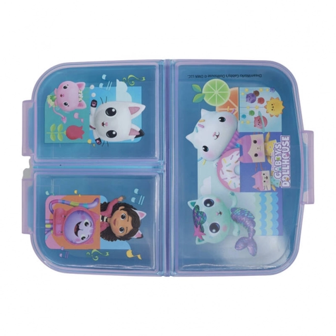 Boks til børn STOR 21220 3 rum Gabby's Dollhouse (lilla)