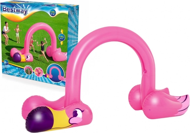 Oppustelig vandfontæne flamingo BESTWAY