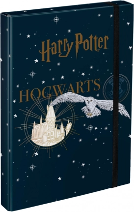 Mapper til A4-hæfter HARRY POTTER Hogwarts Våbenskjold