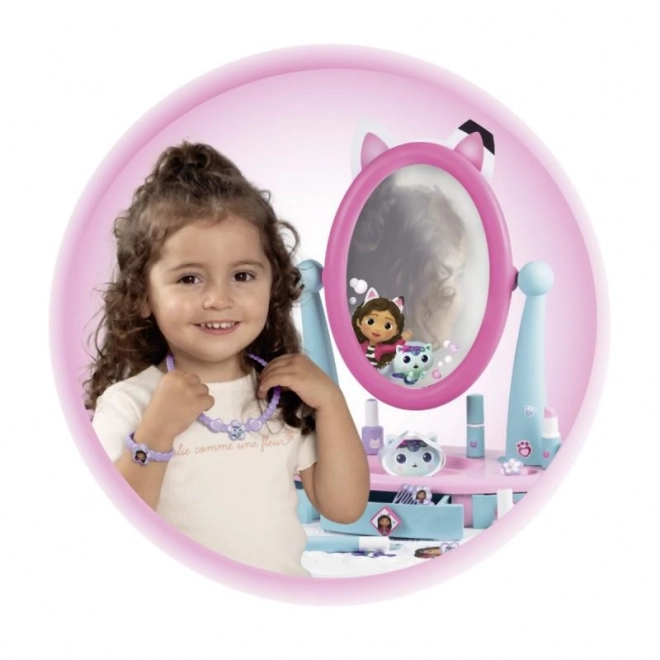 Gabbys Dukkehus 2i1 Toiletbord med Skammel