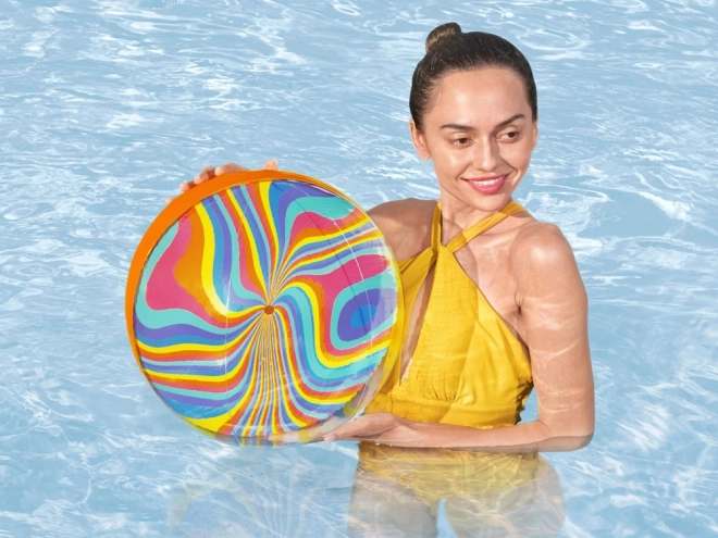Bestway oppustelig strandbold Twist 46 cm