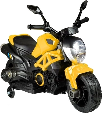 elektrisk børnemotorcykel GTM1188 gul