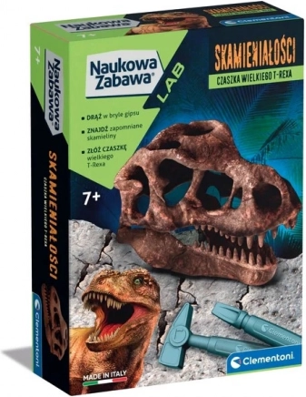 Videnskabeligt sæt: T‑rex kranie-fossil