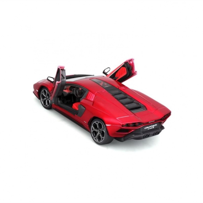Bburago 1:24 Plus - Lamborghini Countach LPI 800-4 - Rød