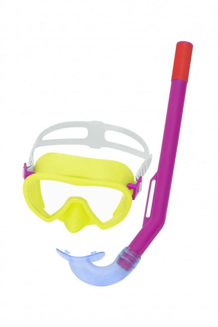 Bestway dykker maske med snorkel til børn 3+ – Gul