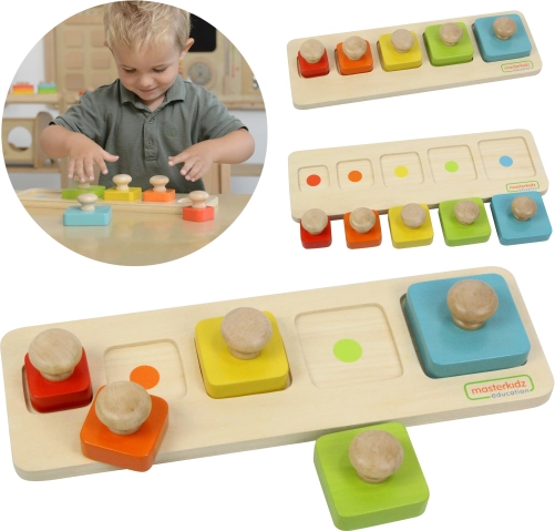 Montessori prøve størrelse og farve Masterkidz