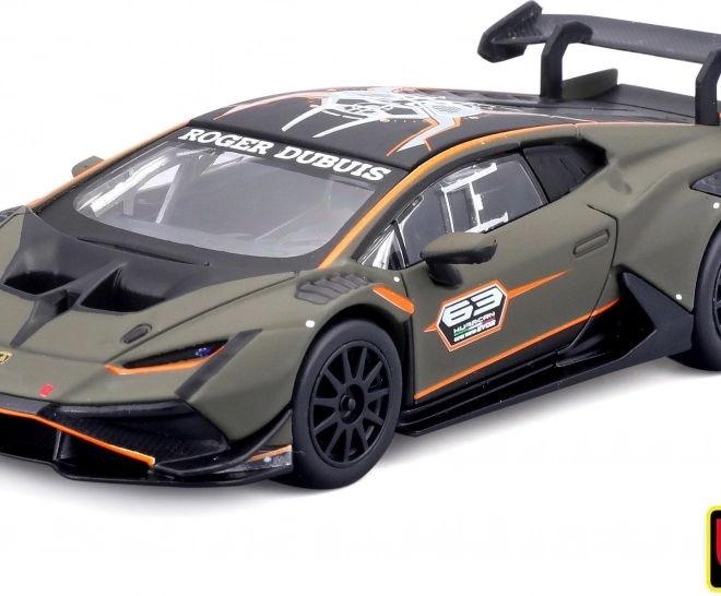 Metalmodel BBURAGO 1:43 LAMBORGHINI Huracán Super Trofeo EVO2 i dekorativ boks