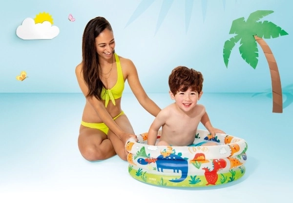 57106N Oppustelig pool - bamse