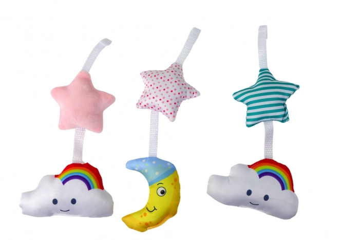 Baby Seng Carousel Baby Lyd Himmel Pink