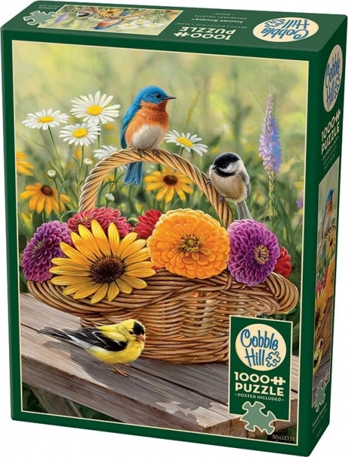 Sommerbuket Puzzle 1000 brikker fra Cobble Hill