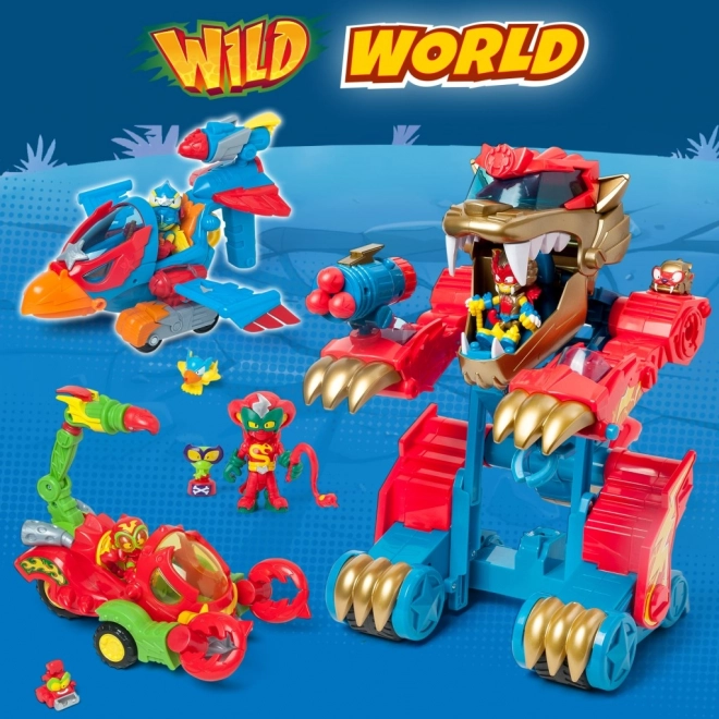 Spillesæt SuperThings Wild Tigerbot
