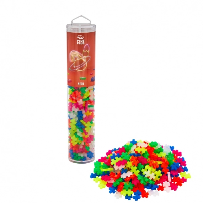 Plus-Plus Neon mix (240 stk) Rør