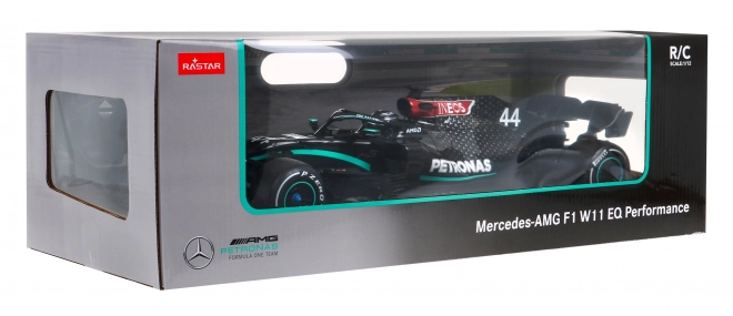 RC model Rastar formel 1 Mercedes-AMG F1 W11 EQ Ydelse 1:12 med fjernbetjening