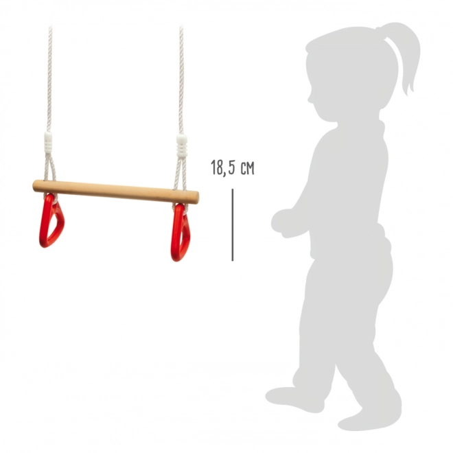 Small Foot gynmastikringe gynmastik håndtag