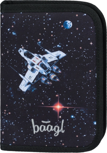 Skole sæt BAAGL: Zippy Plus Pixel Space - skoletaske, pennalhus, pose