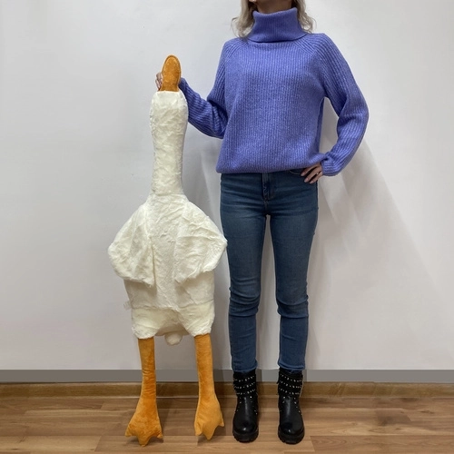 Stor plys høne til børn 130 cm