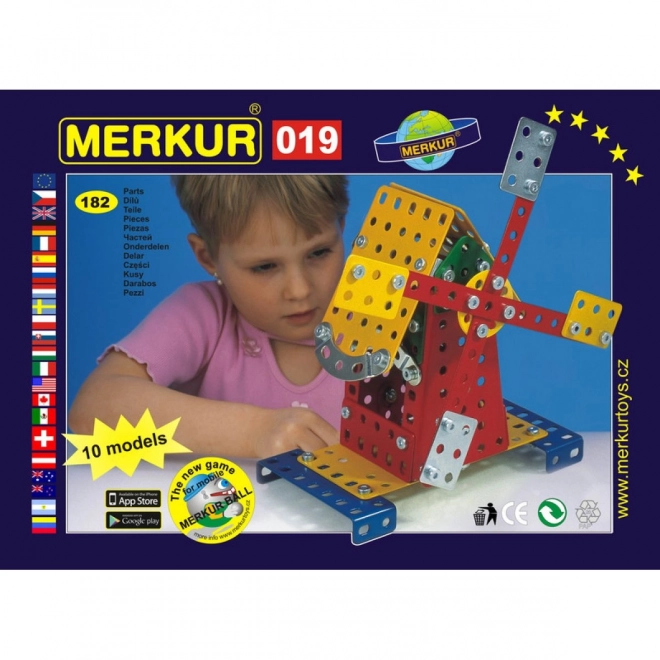 Byggesæt Merkur Mølle - 10 modeller