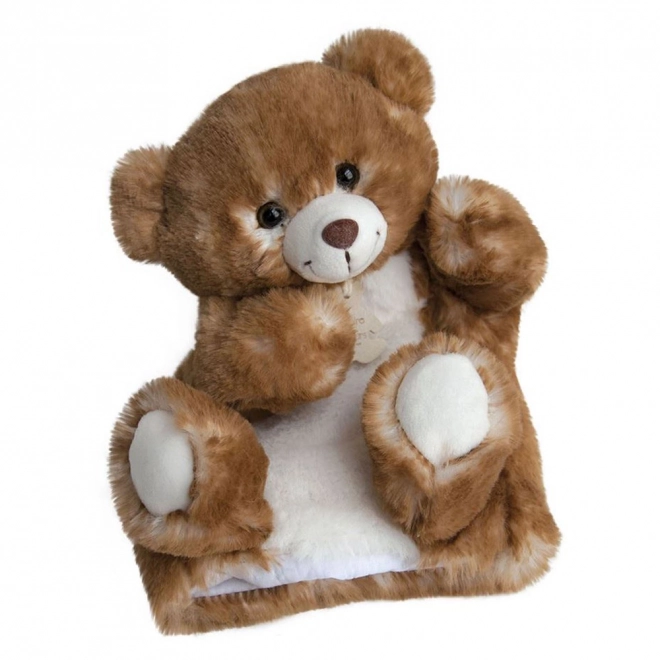 Plys Handskedukke Bjørn 25 cm fra Histoire d'Ours
