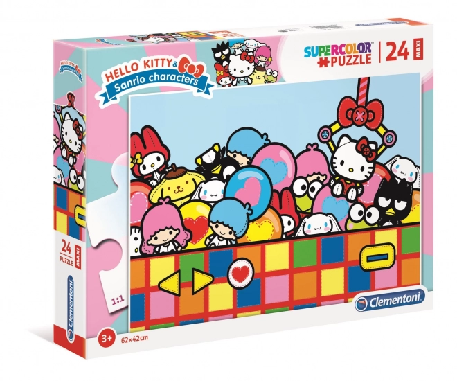 Puslespil Hello Kitty MAXI 24 brikker