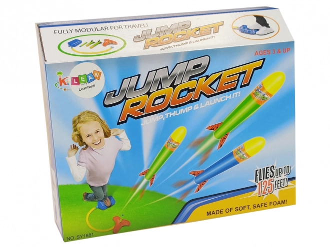 Hoppende raketpumpe 38 meter