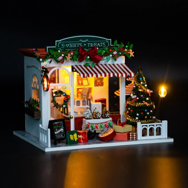 2Kids Toys miniatur honningkagehus jule slikbutik