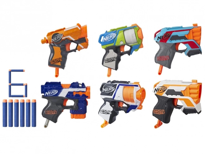 Stor sæt med Nerf-pistol med skumkugler