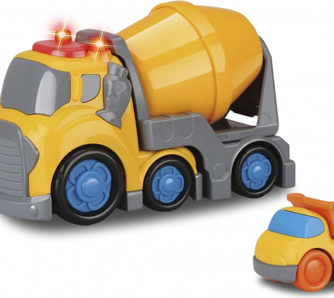 Kiddy lastbilblander med effekter og mini tipbil