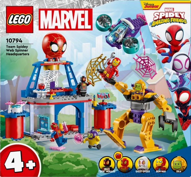 LEGO Marvel 10794 Spideys Teams Edderkoppebase