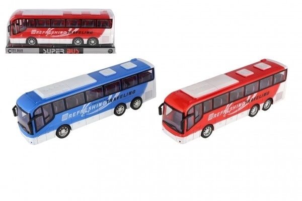 Autobus City plastikmodel til børn