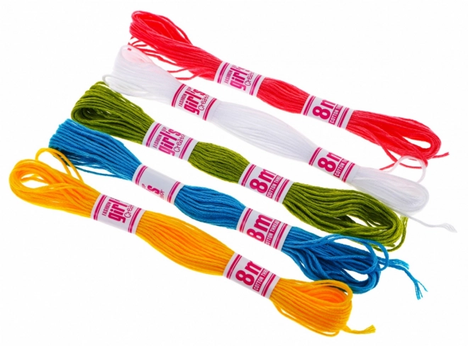 Sæt med perler og hårarmbånd til børn 5+ Flettemaskiner + tilbehør