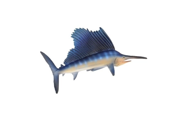 Almindelig sværdfisk zooted plast 16cm i pose