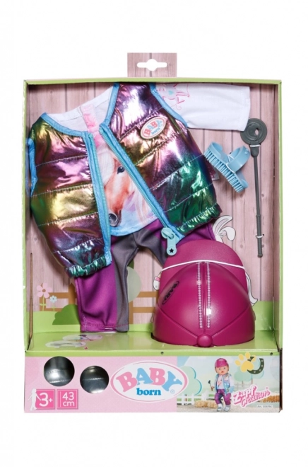 BABY born rideudstyr til dukker 43 cm