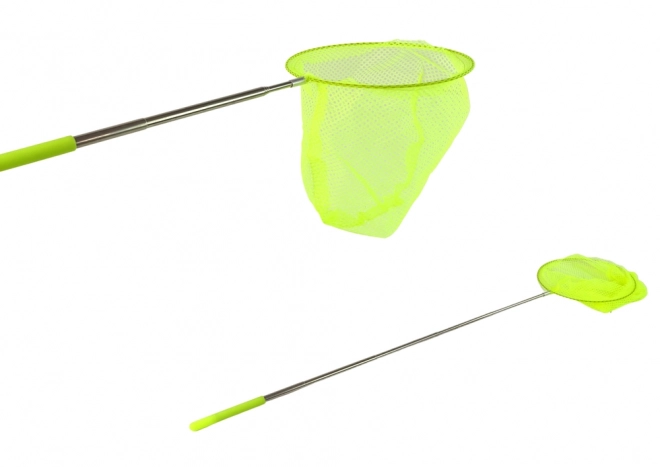 Sammenklappelig teleskopisk net til sommerfugle og insekter 85 cm - neon