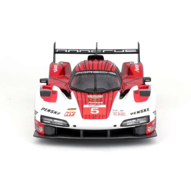 Bburago 1:24 Racing - Porsche 963 - Hvid/Rød #5