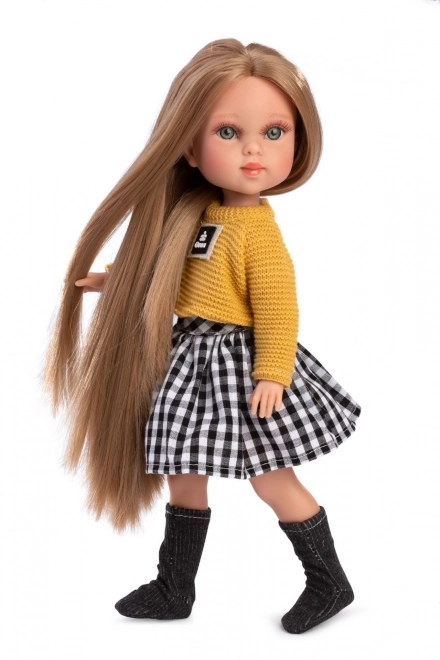 Guca 985 PENELOPE - realistisk dukke med helvinyltorso - 34 cm