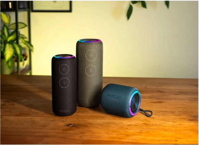 Trådløs Bluetooth højttaler Sencor Sirius 2 med LED-belysning og TWS-funktion