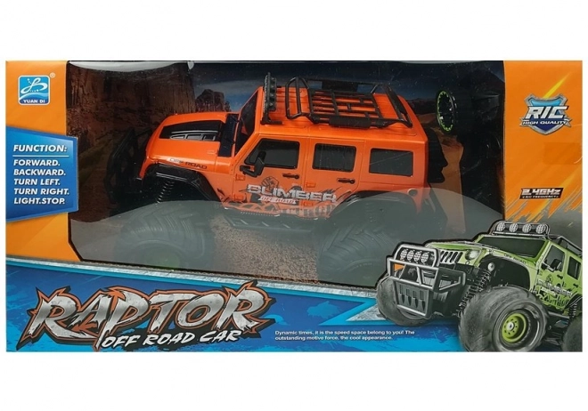 Fjernstyret R/C Jeep Orange 2.4G