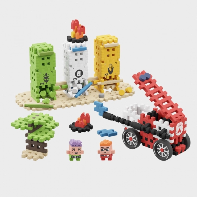 Mini Waffle City: Brandmandsaktion