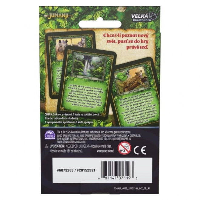 Jumanji kortspil
