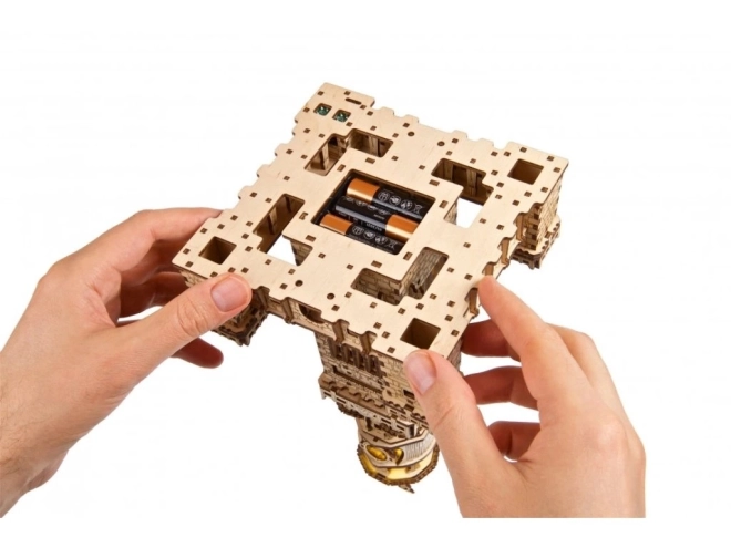 Ugears 3D træ mekanisk puslespil Alexandrianske fyrtårn