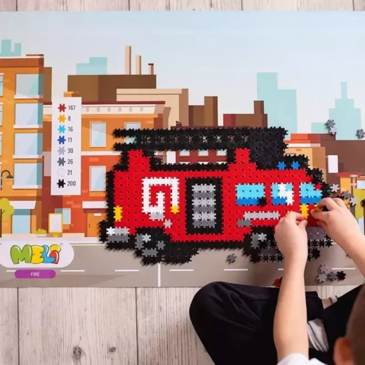 Stor skabelon 1:1 for let samling