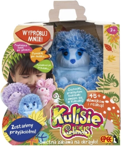 Interaktiv maskot Kulisie Blue Badger