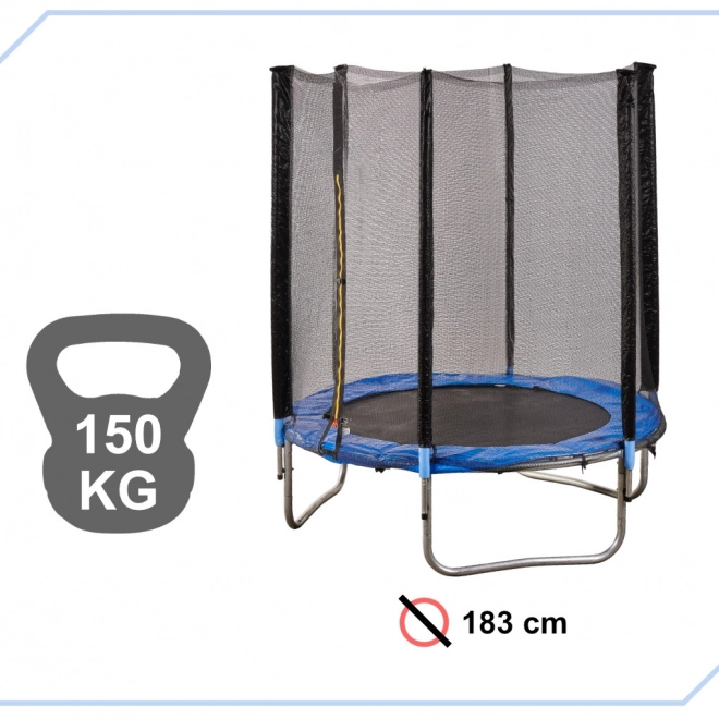 Have-trampolin til børn 183 cm 150 kg