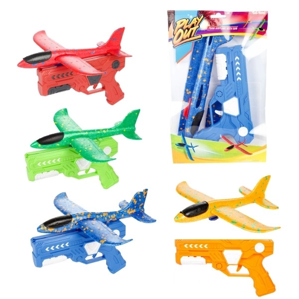 Affyrende skumfly med pistol