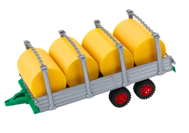 Trailer med høballer